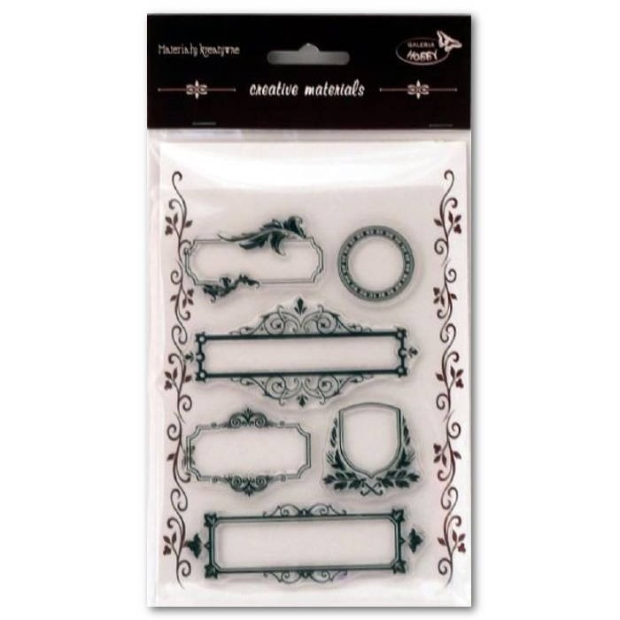 Stemple silikonowe RAMKI OZDOBNE