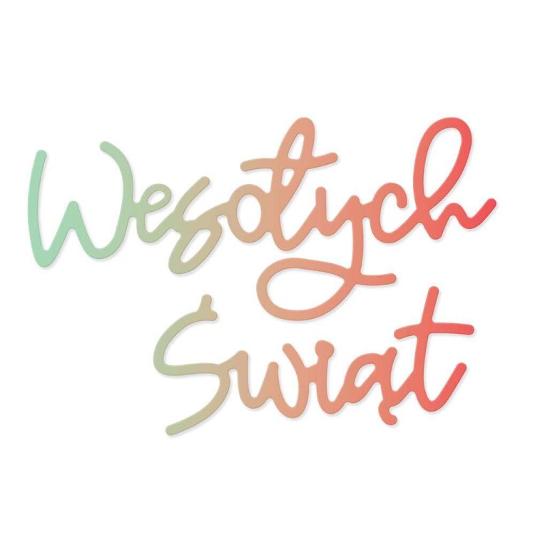 Wykrojnik dpCraft Wesołych Świąt