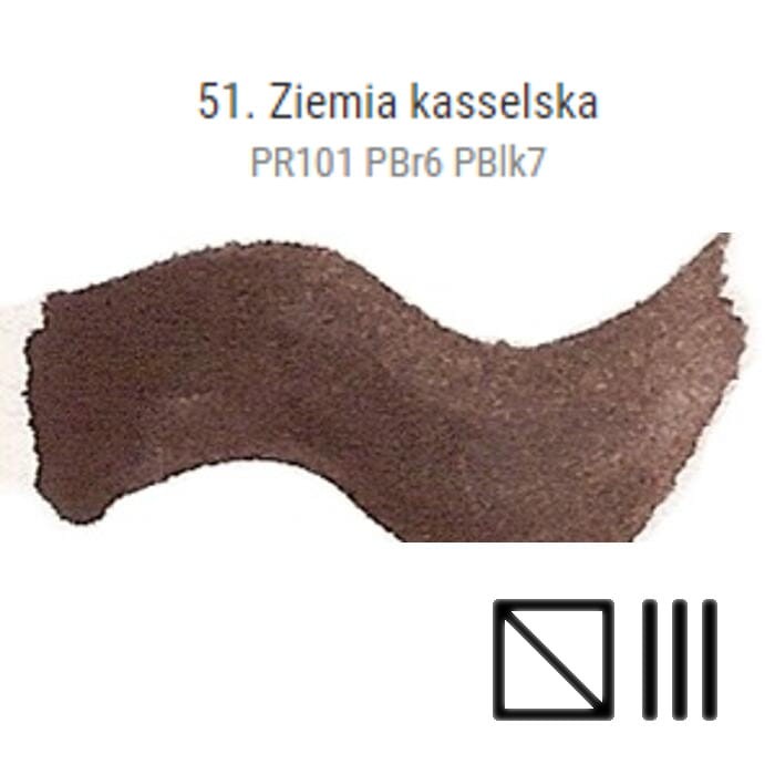 Akwarela w kostkach Renesans ZIEMIA KASSELSKA
