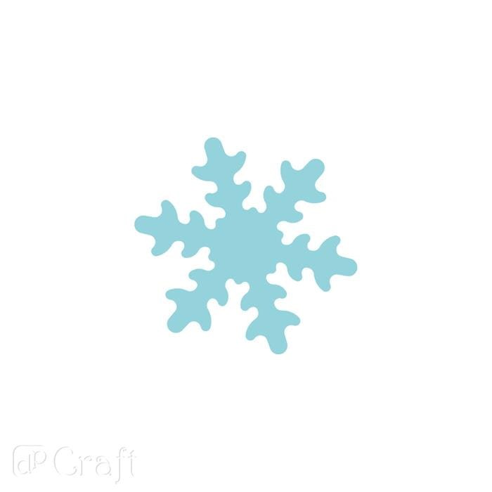 Dziurkacz ozdobny do papieru i pianki 3,8cm ŚNIEŻYNKA