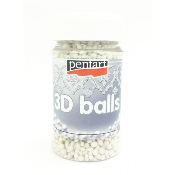 Kulki 3D Pentart Małe 100ml