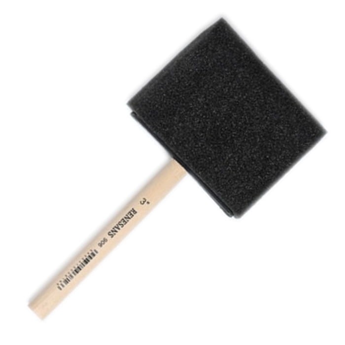 Pędzel gąbkowy płaski RENESANS 3”