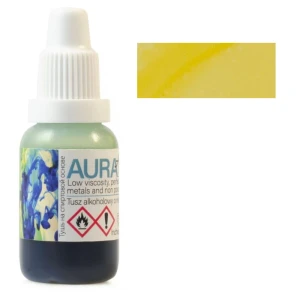 Tusz alkoholowy Aura Żółta Cytrynowa 15ml