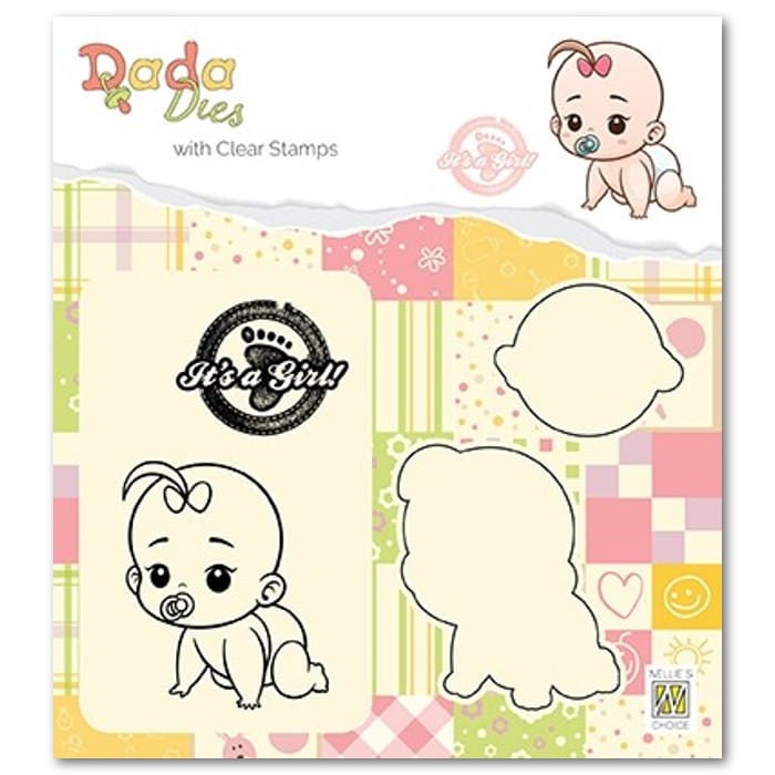 Wykrojnik i stempel Nellie's CRAWLING