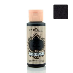 Farba matowa do tkanin Czarna 59ml