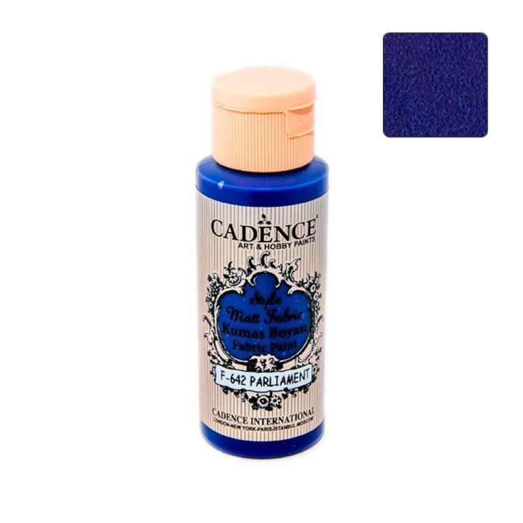Farba matowa do tkanin Cadence Granat 59ml