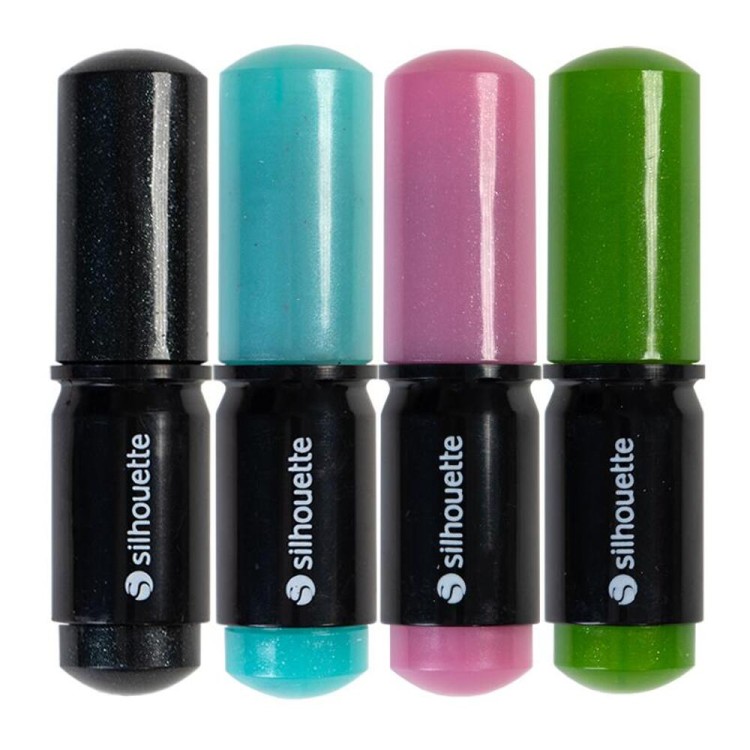 Mazaki brokatowe Silhouette Sketch Pen Glitters 4szt.