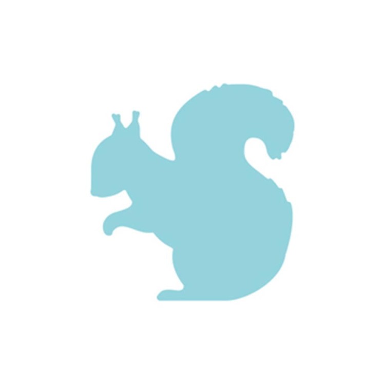 Dziurkacz ozdobny do papieru i pianki 2,5cm Wiewiórka