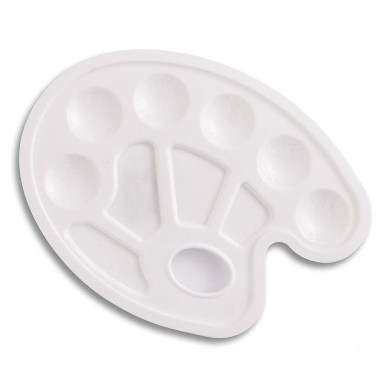 Paleta malarska Biała