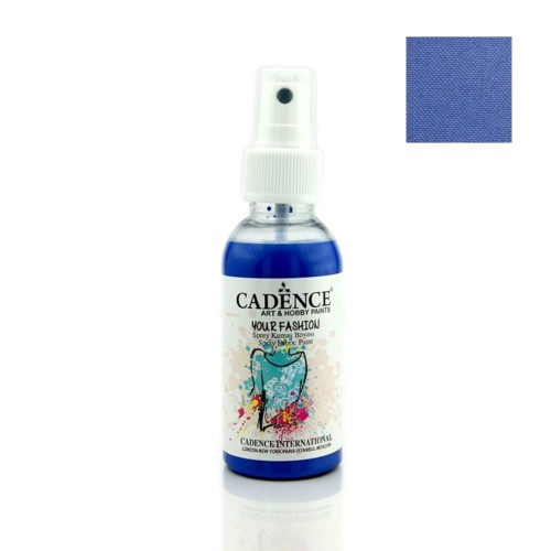 Farba do tkanin Cadence spray Ciemnoniebieski 100ml
