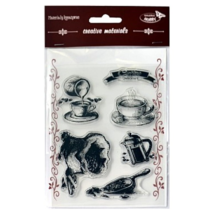 Stemple silikonowe Ziarna kawy