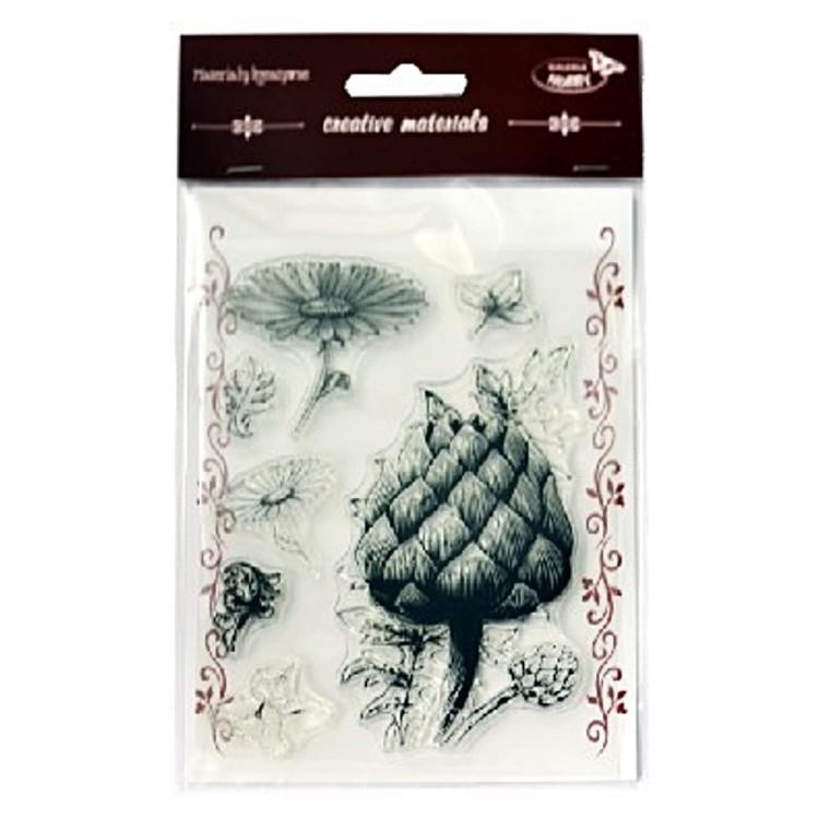 Stemple silikonowe Chryzantemy