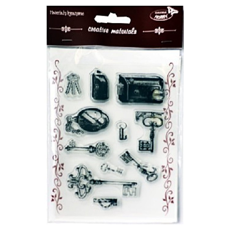 Stemple silikonowe Stare kłódki i zamki