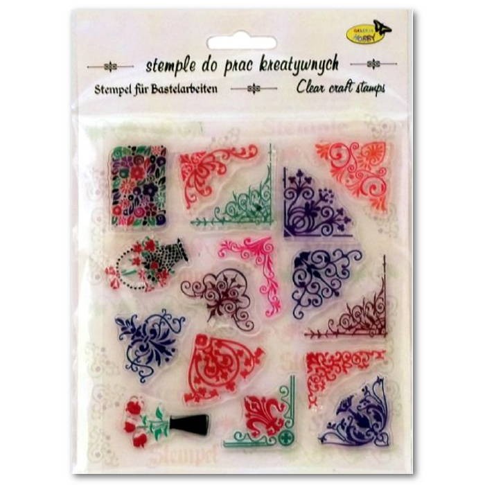 Stemple silikonowe NAROŻNIKI 16 sztuk