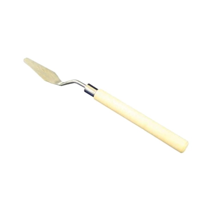 Szpatułka metalowa drewniana rączka Pentart Romb