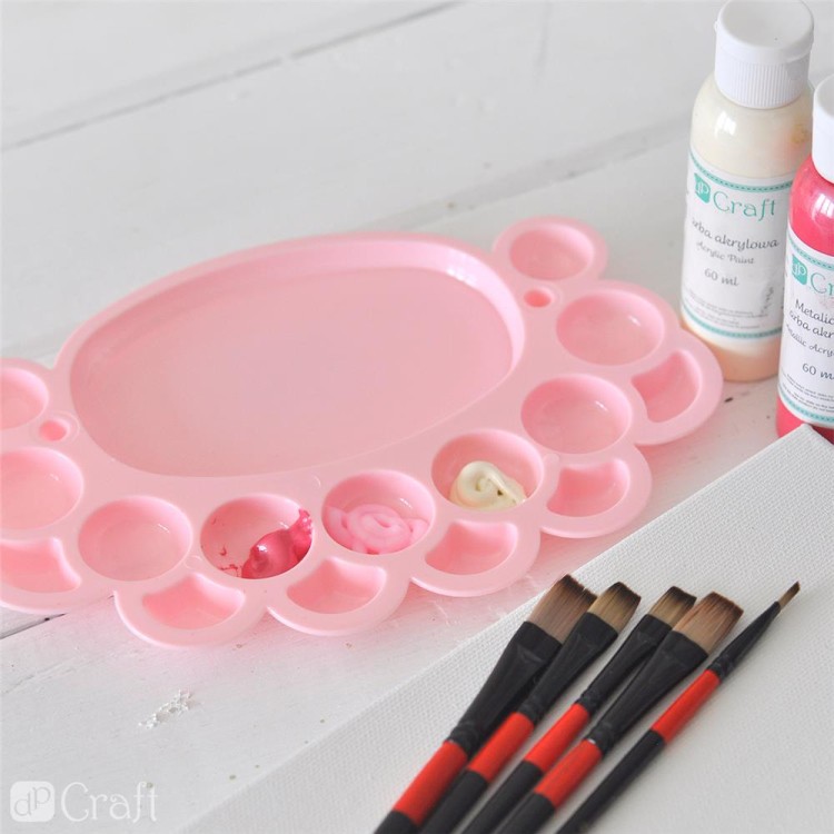 Mini paleta malarska Pink