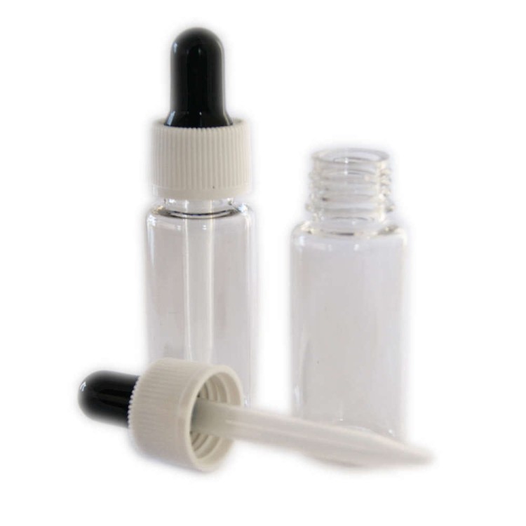 Plastikowe buteleczki z pipetą Nellie's Choice 20ml 2szt.