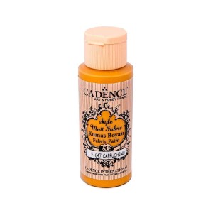 Farba matowa do tkanin Cappuchino 59ml