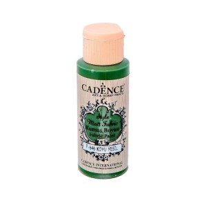 Farba matowa do tkanin Ciemna Pistacja 59ml