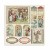 Papier scrapbookingowych Stamperia Alice Gold 09