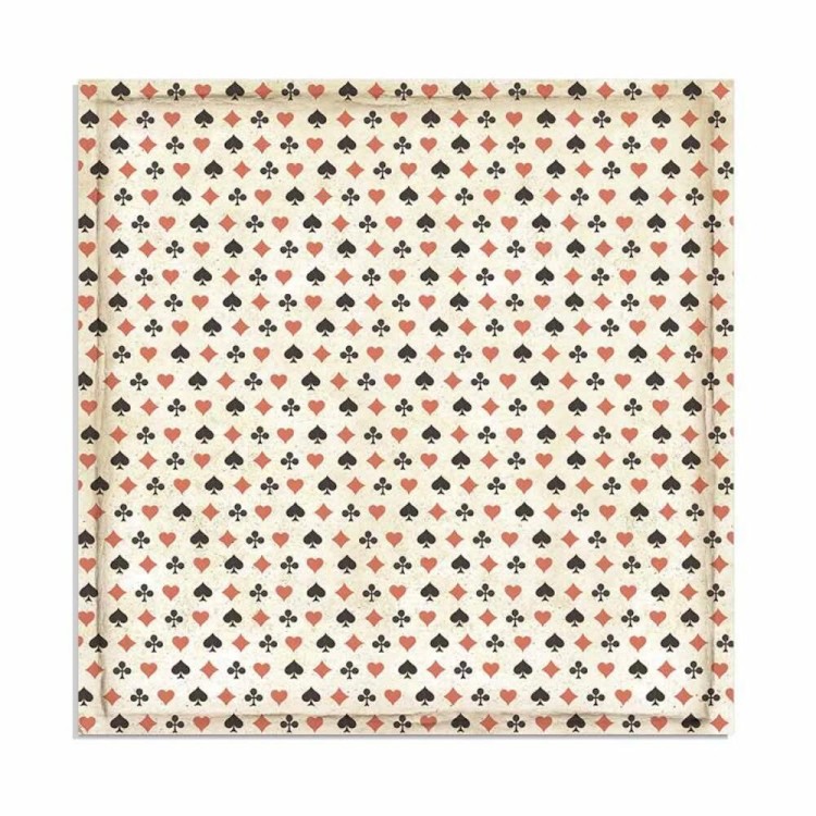 Papier scrapbookingowych Stamperia Alice Gold 04
