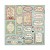 Papier scrapbookingowych Stamperia Alice Gold 21