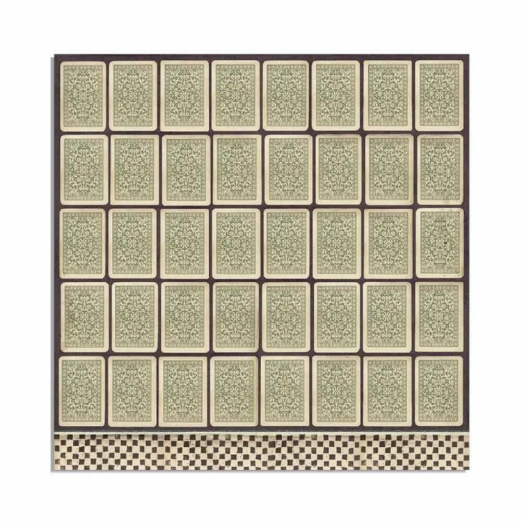 Papier scrapbookingowych Stamperia Alice Gold 20