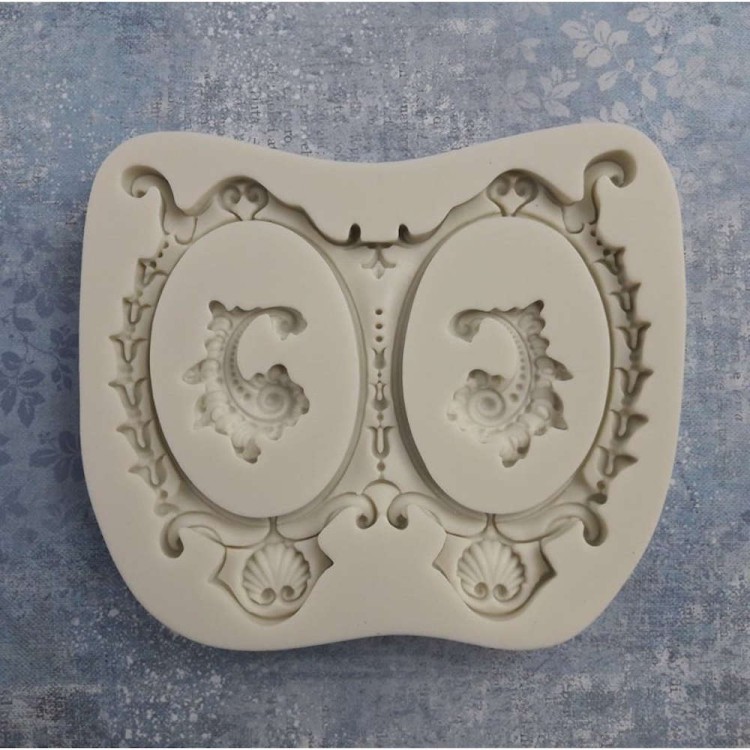 Foremka Silikonowa Ornament Podwójny