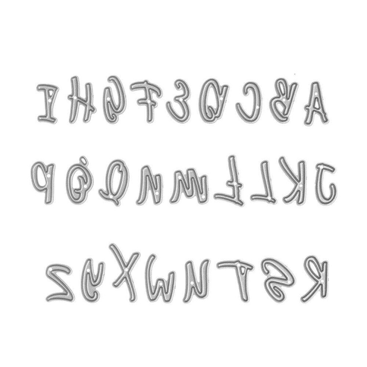 Zestaw wykrojników Alfabet Duży JCMA-150