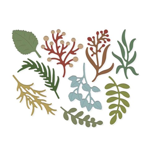 Zestaw wykrojników Kwiaty i Gałązki
