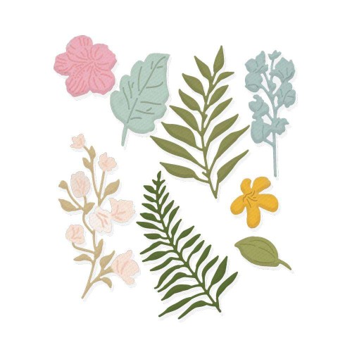 Zestaw wykrojników Kwiaty i Liście