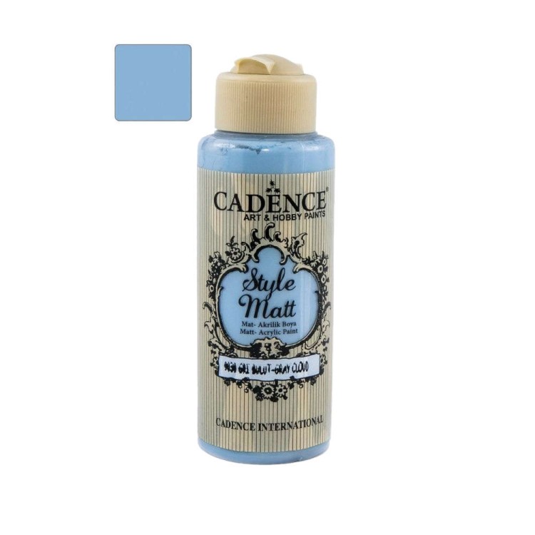 Farba Style Matt Szara Chmurka 120ml