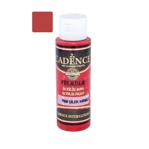 Farba Akrylowa Premium Truskawkowy Cadence 70ml