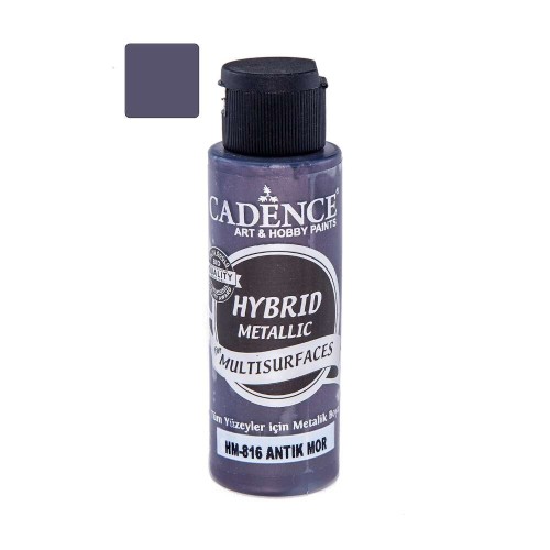Farba hybrydowa metaliczna Antyczna Purpura 70ml