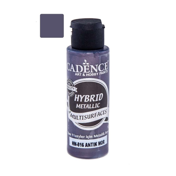 Farba hybrydowa metaliczna Antyczna Purpura 70ml