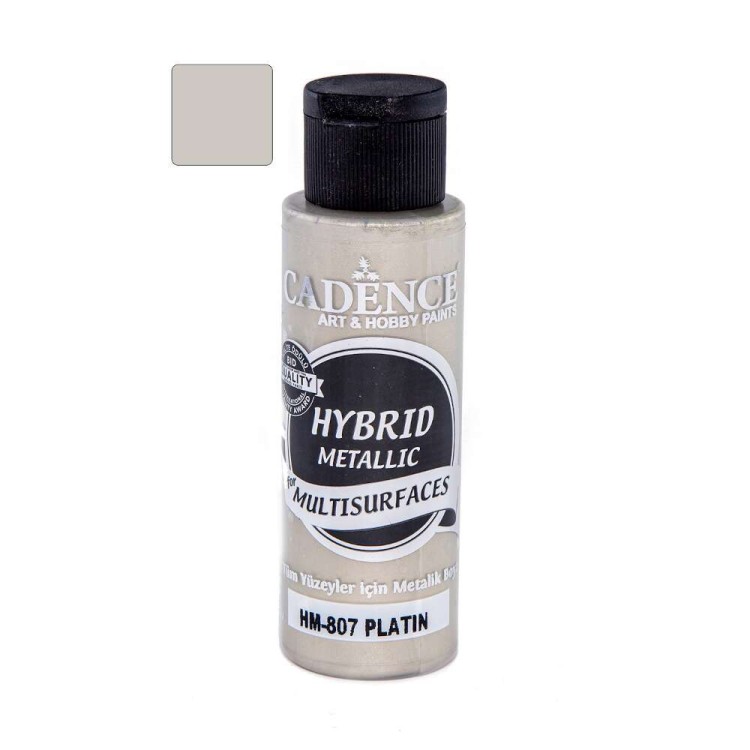 Farba hybrydowa metaliczna Platynowa 70ml