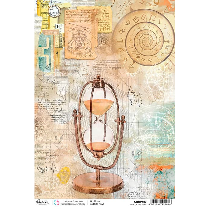 Papier ryżowy Sing of the Times A4