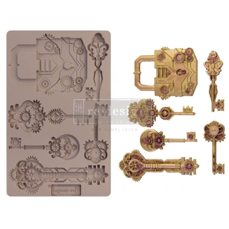 Foremka silikonowa Mechanical Lock & Keys