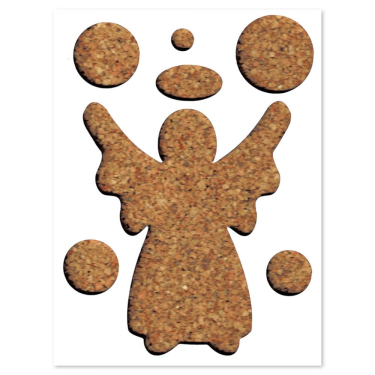 Szablon figurowy do quillingu Aniołek