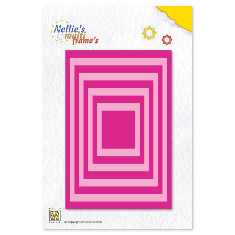 Wykrojniki Ramki Prostokątne