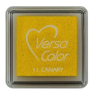 Tusz VersaColor pigmentowy Tsukineko Canary – Kanarkowy poduszka do stempli mała