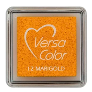 Tusz VersaColor pigmentowy Tsukineko Marigold – Żółtopomarańczowy poduszka do stempli mała