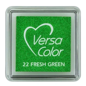 Tusz VersaColor pigmentowy Tsukineko Fresh Green – Świeża Zieleń poduszka do stempli mała