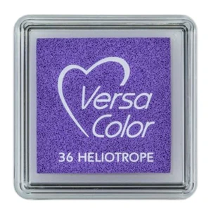 Tusz VersaColor pigmentowy Tsukineko Heliotrope – Różowofioletowy poduszka do stempli mała