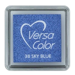 Tusz VersaColor pigmentowy Tsukineko Sky Blue – Błękitny poduszka do stempli mała