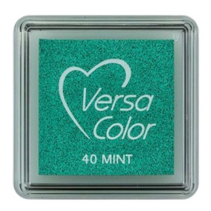 Tusz VersaColor pigmentowy Tsukineko Mint – Miętowy poduszka do stempli mała