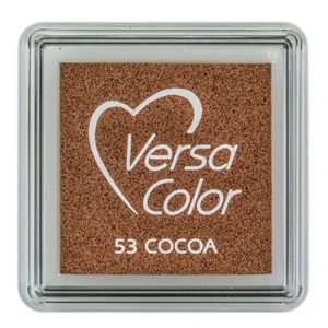 Tusz VersaColor pigmentowy Tsukineko Cocoa – Kakaowy poduszka do stempli mała