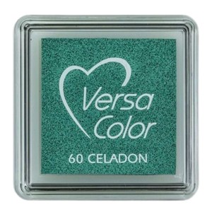 Tusz VersaColor pigmentowy Tsukineko Celadon – Seledynowy poduszka do stempli mała