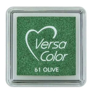Tusz VersaColor pigmentowy Tsukineko Olive – Oliwkowy poduszka do stempli mała