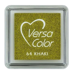 Tusz VersaColor pigmentowy Tsukineko Khaki – Khaki poduszka do stempli mała